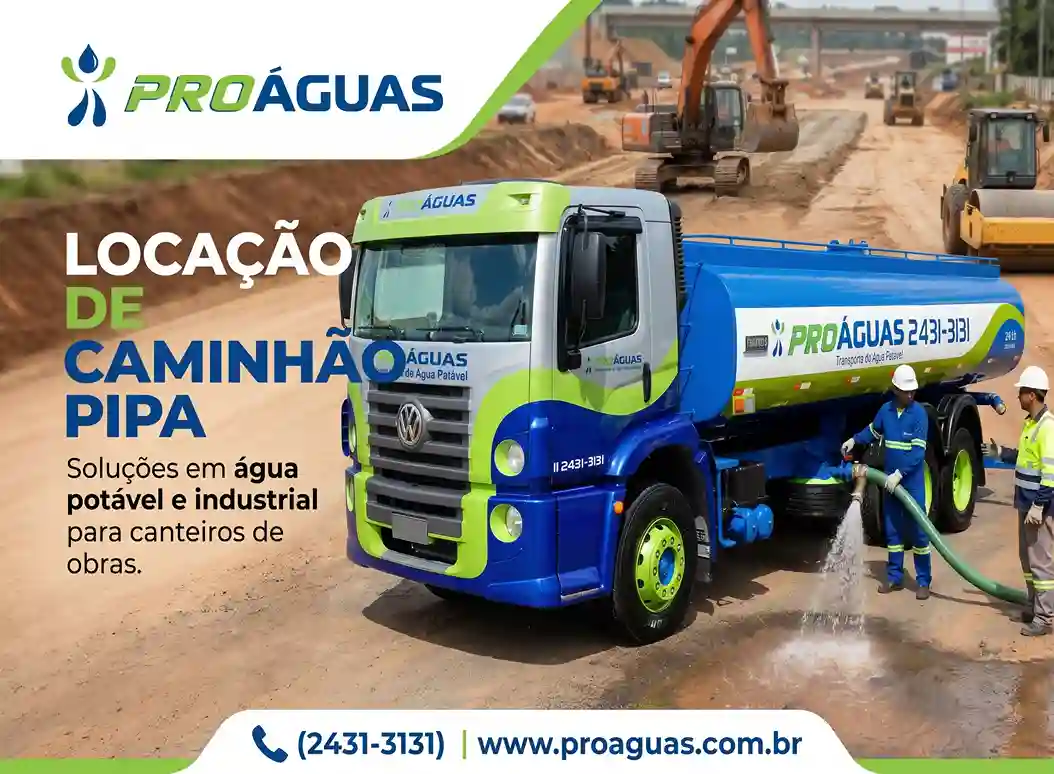 locação de caminhão pipa