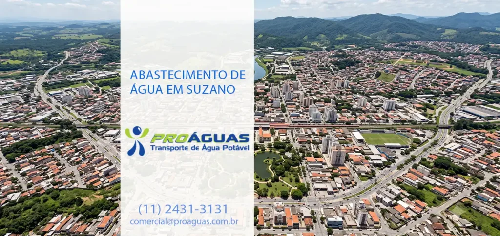 Abastecimento de Água em Suzano